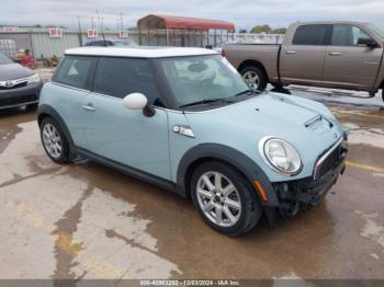  Salvage MINI Cooper S