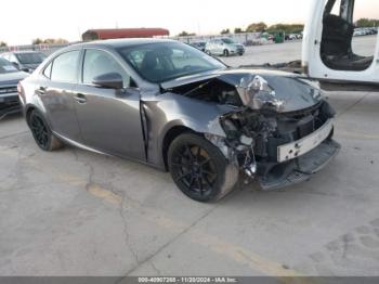  Salvage Lexus Is