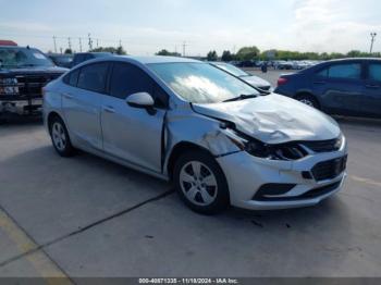  Salvage Chevrolet Cruze