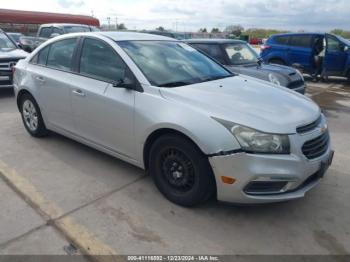  Salvage Chevrolet Cruze