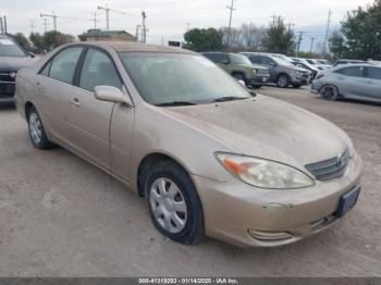  Salvage Toyota Camry