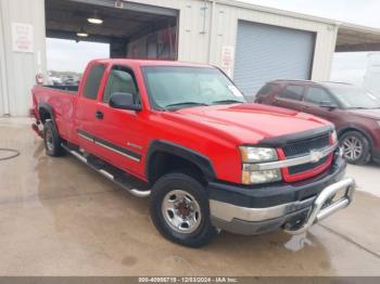  Salvage Chevrolet Silverado 2500