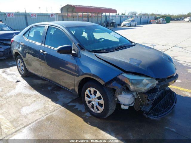  Salvage Toyota Corolla