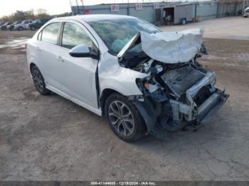  Salvage Chevrolet Sonic