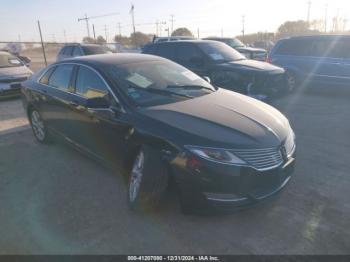  Salvage Lincoln MKZ