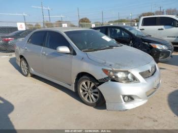  Salvage Toyota Corolla