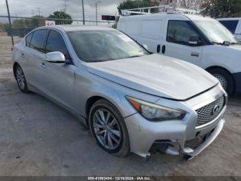  Salvage INFINITI Q50