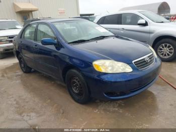  Salvage Toyota Corolla