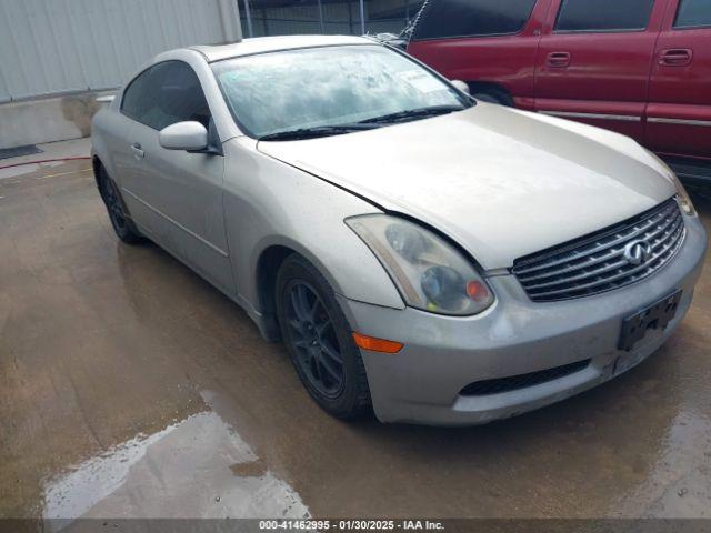  Salvage INFINITI G35