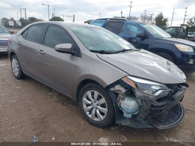  Salvage Toyota Corolla