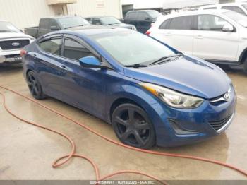  Salvage Hyundai ELANTRA