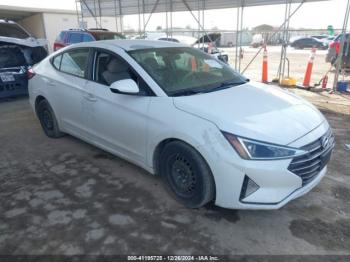  Salvage Hyundai ELANTRA