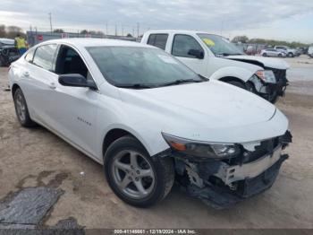  Salvage Chevrolet Malibu