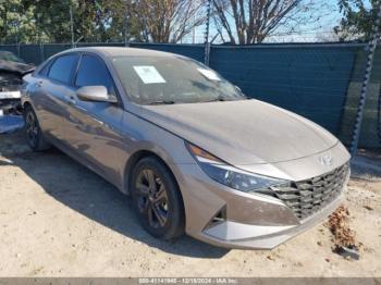  Salvage Hyundai ELANTRA