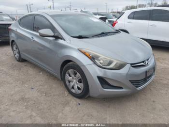  Salvage Hyundai ELANTRA