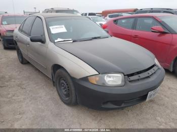  Salvage Chevrolet Cavalier