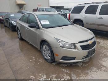  Salvage Chevrolet Cruze