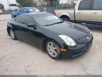  Salvage INFINITI G35