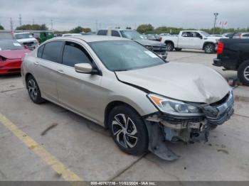  Salvage Honda Accord