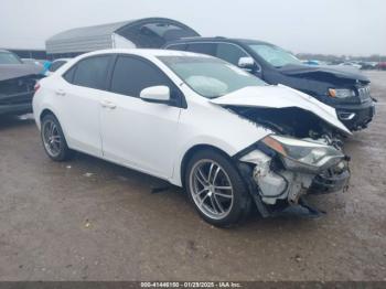  Salvage Toyota Corolla