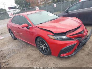  Salvage Toyota Camry