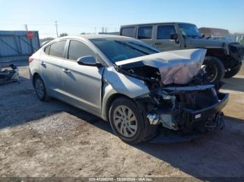  Salvage Hyundai ELANTRA