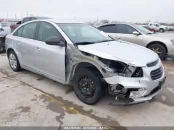  Salvage Chevrolet Cruze