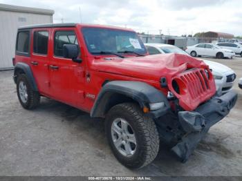  Salvage Jeep Wrangler