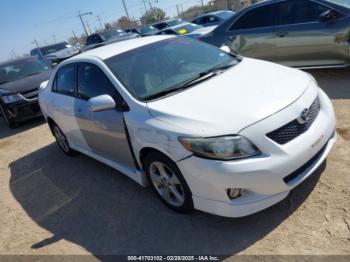  Salvage Toyota Corolla