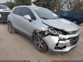  Salvage Chevrolet Trax