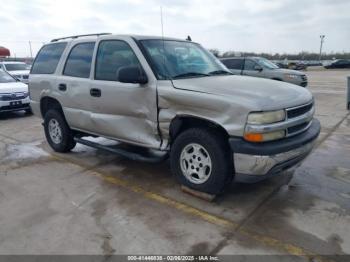  Salvage Chevrolet Tahoe