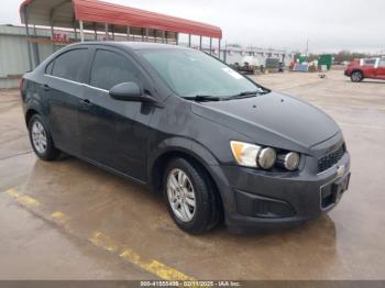  Salvage Chevrolet Sonic