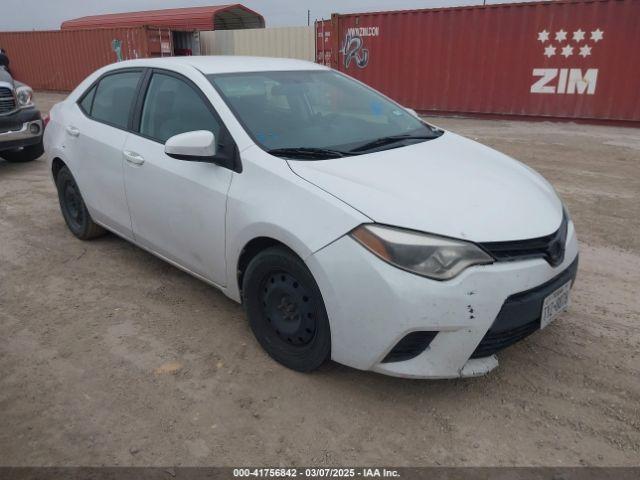  Salvage Toyota Corolla