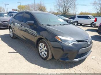  Salvage Toyota Corolla