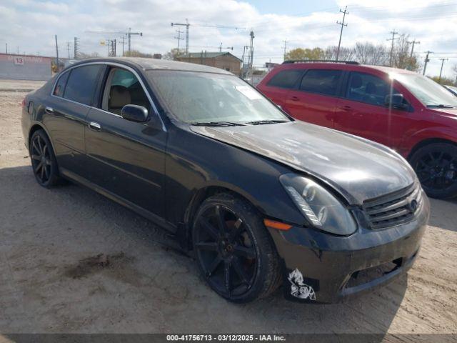  Salvage INFINITI G35x