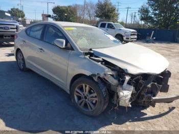  Salvage Hyundai ELANTRA