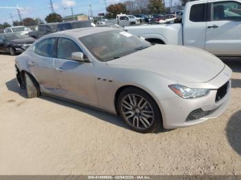  Salvage Maserati Ghibli