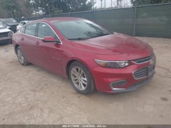  Salvage Chevrolet Malibu