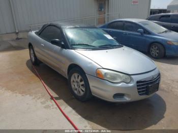  Salvage Chrysler Sebring