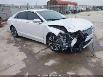  Salvage Lincoln MKZ