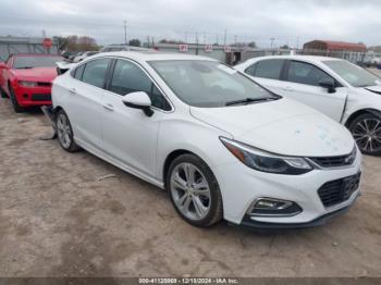  Salvage Chevrolet Cruze