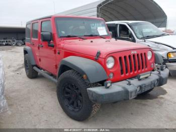  Salvage Jeep Wrangler