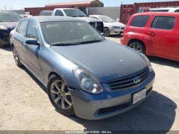  Salvage INFINITI G35