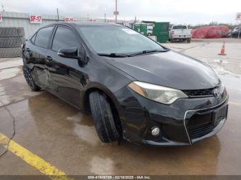  Salvage Toyota Corolla