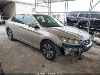  Salvage Honda Accord