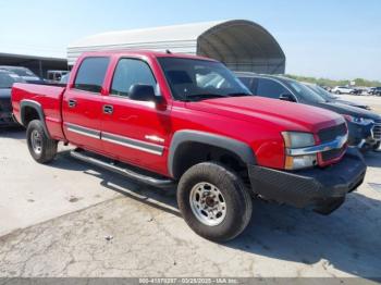  Salvage Chevrolet Silverado 2500