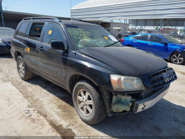  Salvage Toyota Highlander