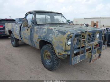  Salvage Dodge 1 Ton Power Wagon