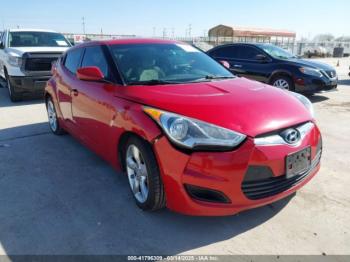  Salvage Hyundai VELOSTER