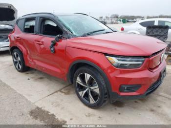  Salvage Volvo Xc40 Recharge Pure Electr